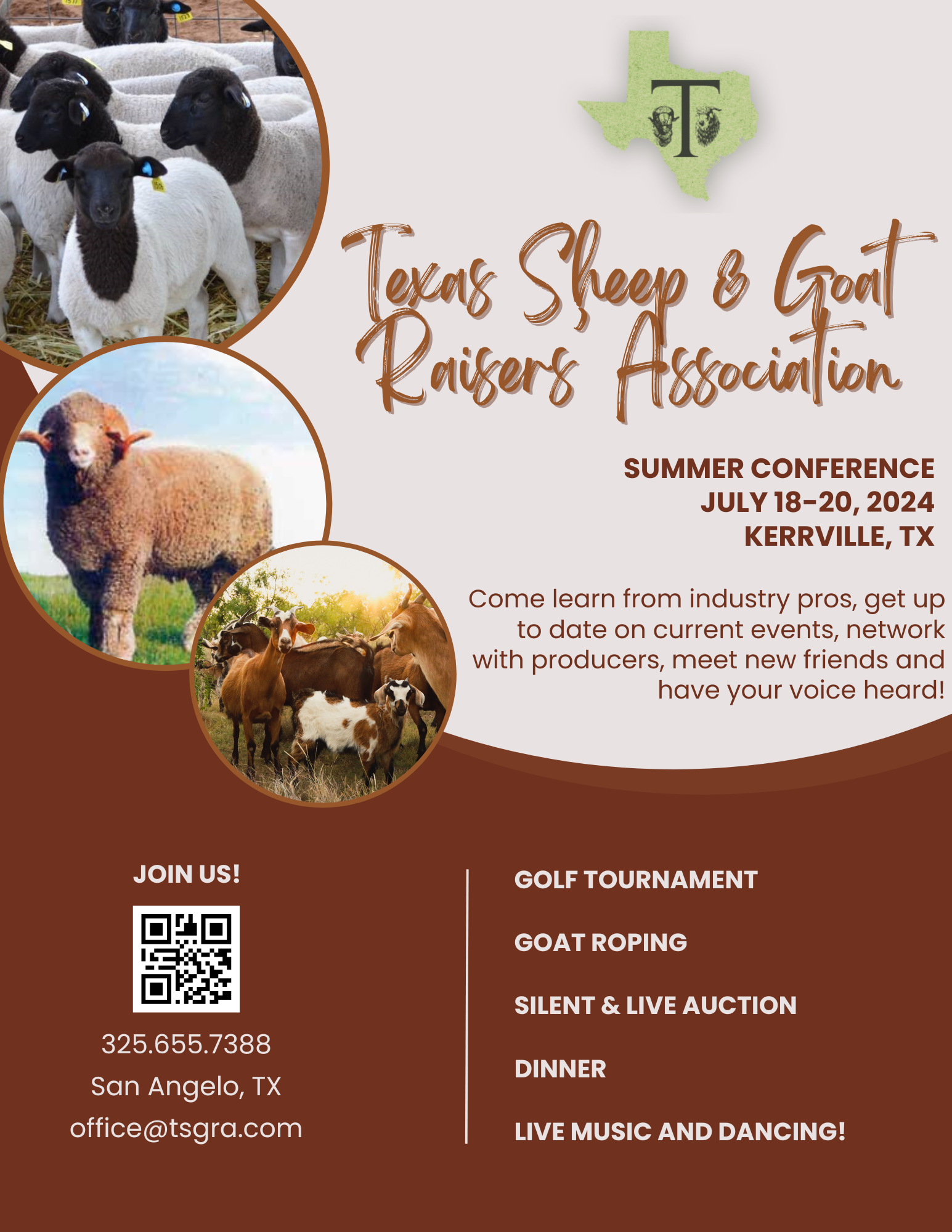Events | Texas Sheep & Goat Raisers Association