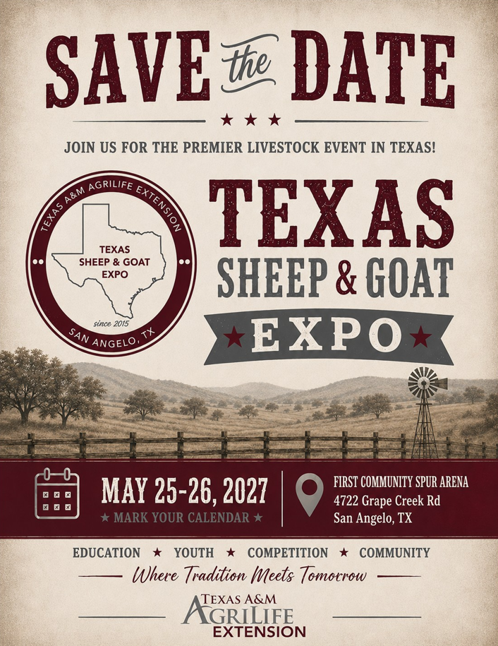 Texas AgriLife Extension Sheep & Goat Expo