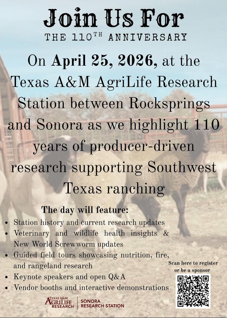 Sonora Research Station 110th Anniversary Celebration