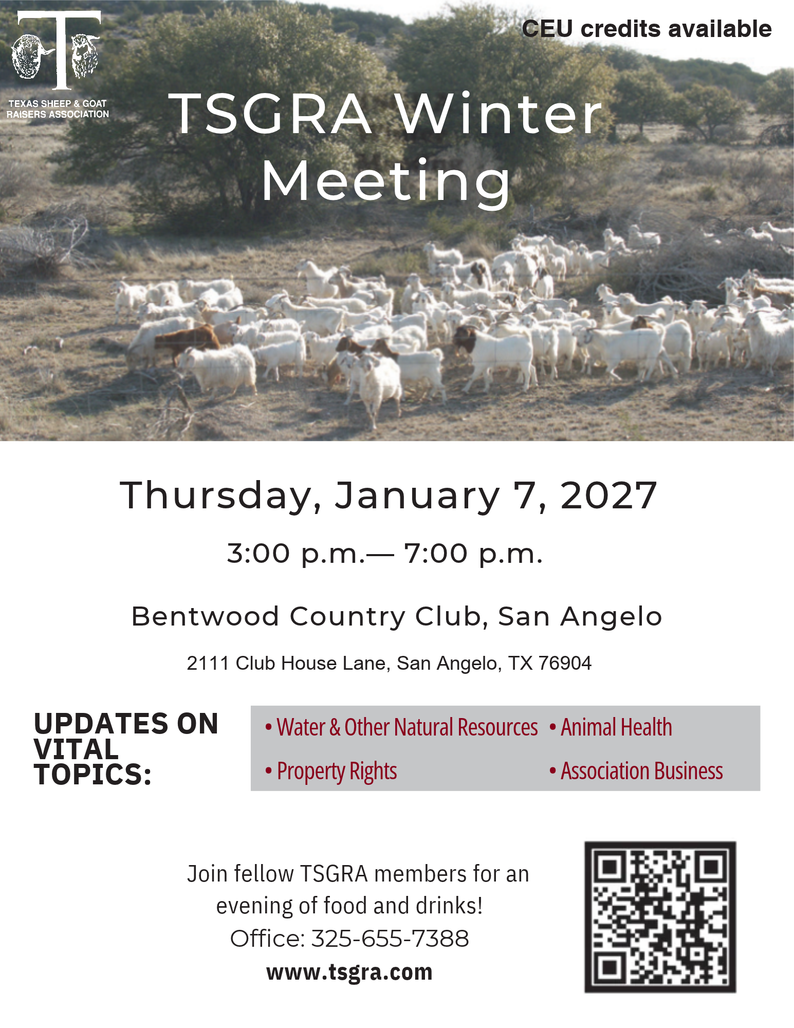 TSGRA Winter Meeting